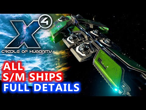 All Terran Small And Medium Ships - X4: Cradle of Humanity - Yaki Surprise - Captain Collins
