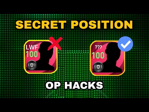 Secret Hacked Position for this Icon 😌 || Pes 2021 Mobile