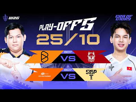 🔴 TRỰC TIẾP: FPT POLYTECHNIC vs SAIGON PHANTOM | GIAI ĐOẠN PLAYOFFS | ĐTDV MÙA ĐÔNG 2026