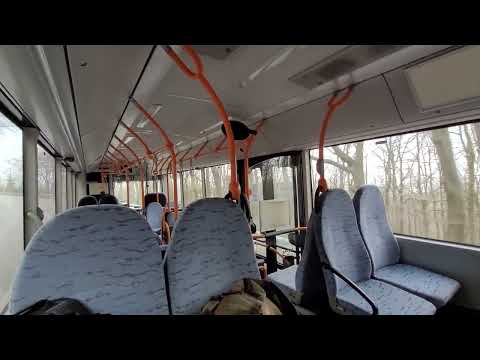 Meerijden met de ex Qbuzz MAN Lion's City CNG 2056 door de Duitse Eiffel