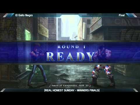 KOF13 El Gallo Negro vs Fixel Winners Finals |Real Honest Sunday 5.5