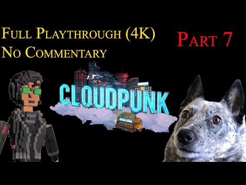 Cloudpunk Full Playthrough - Meeting Huxley, Pashta's Story (part 7 - 4k no commentary)