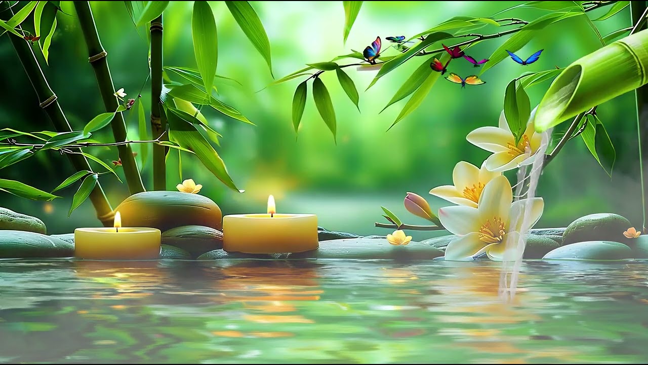 Healing Sleep Music - Water Sounds, Bamboo, Soul Calm Music, Meditation Music, Nature Sounds, Sleep