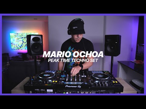 Mario Ochoa | Peak Time Techno Set | Dj Mix 4K - 02.10.2022 Reinier Zonneveld, Hi-Lo and more!