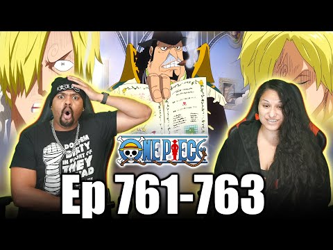 Sanji Vinsmoke 😱😱 One Piece Reaction Episode 761 762 763 | Op Reaction