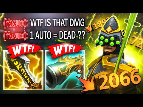 NEW SEASON CRIT MASTER YI TOP HIGHEST DAMAGE EVER.