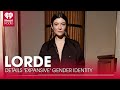Lorde Details Expansive Gender Identity I Gave My Body More Room Fast Facts