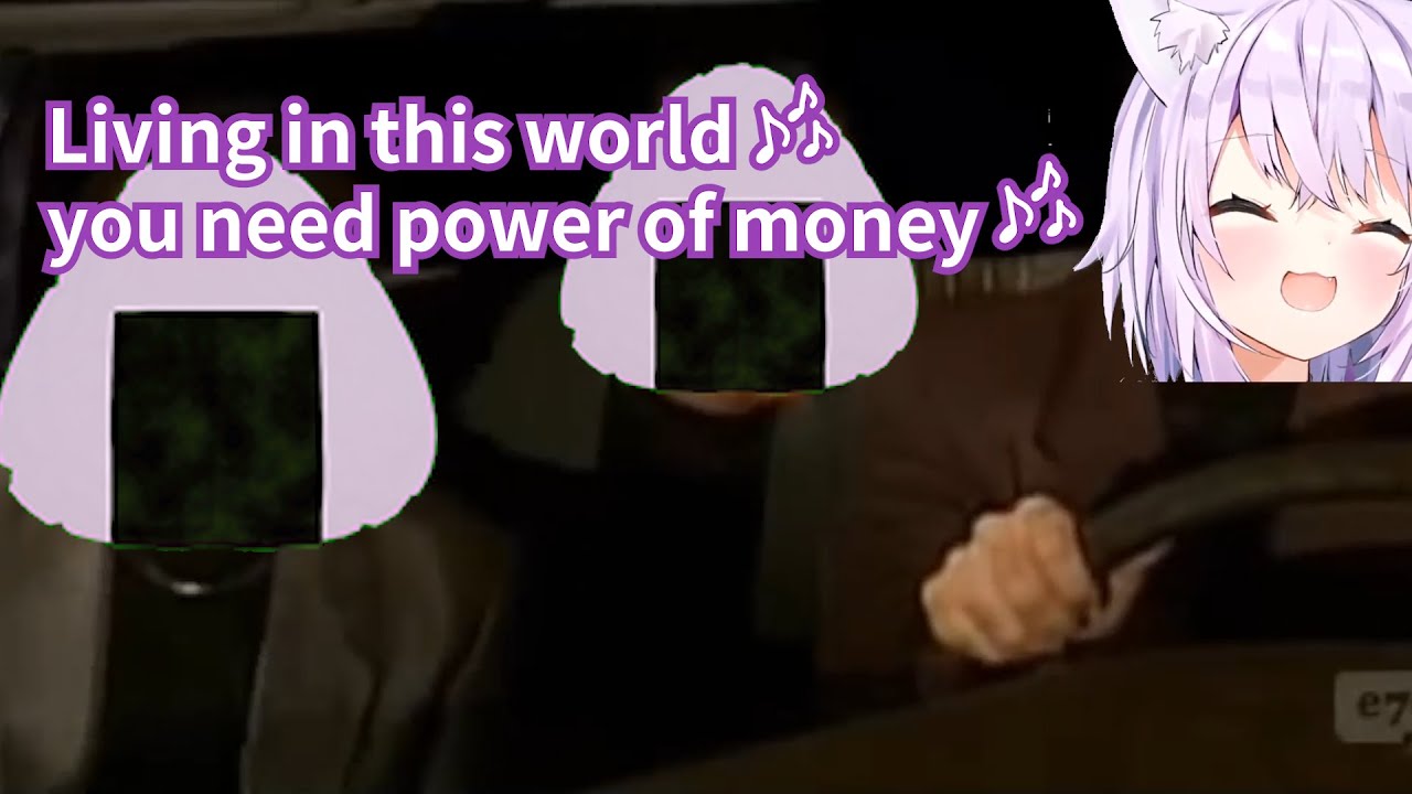 Okayu - Spontaneous Coin Song while playing Mario Kart