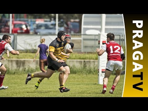 Highlights: Slavia vs. Praga extraliga ragby 8.kolo 2018