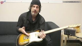 Richie Kotzen from The Winery Dogs Discussing and Demonstrating His Signature Fender Telecaster
