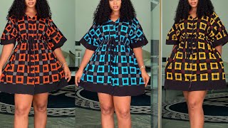 How to Cut & Sew a Bubu/Kaftan Dress with Drawstring Waist | Beginner-Friendly Tutorial for Business