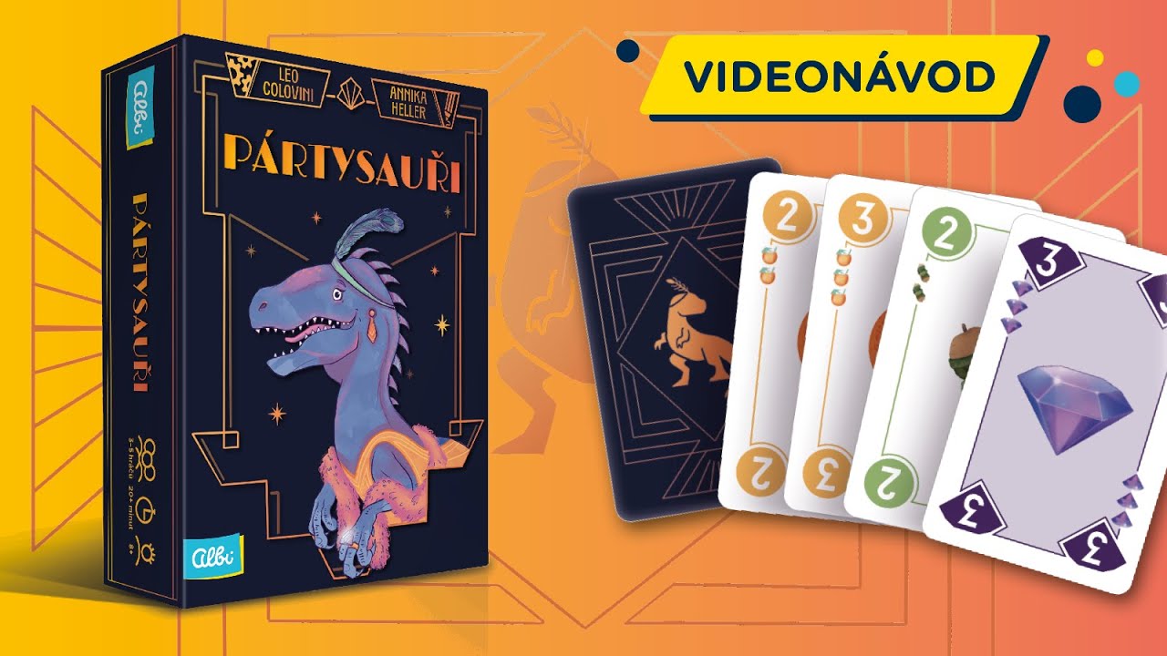 Pártysauři - videonávod