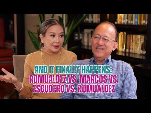 And It Finally Happens: Romualdez Vs. Marcos Vs. Escudero Vs. Romualdez