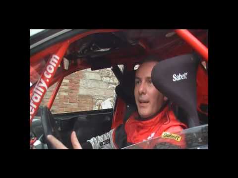 8° Rally Prealpi Trevigiane Terra - Intervista Adriano Lovisetto ingresso 2° parco assistenza