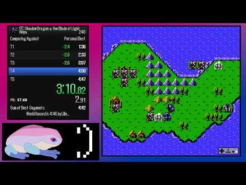 (FORMER WR) Fire Emblem: Shadow Dragon and the Blade of Light in 4:45 (any% speedrun)