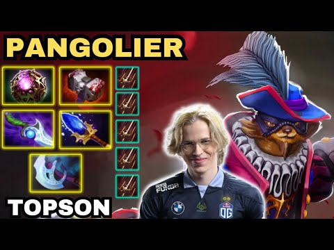 🔥 TOPSON Pangolier Midlane Highlights 🔥 24K Net Worth - Dota 2