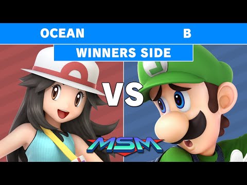 MSM 222 - Ocean (Pokemon Trainer) Vs NG | B (Luigi) Winners Pools - Smash Ultimate