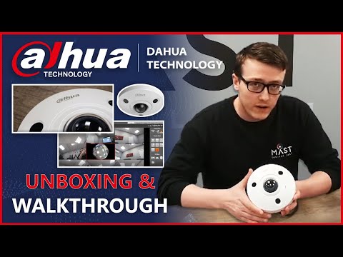Dahua 6MP Panoramic IR Fisheye Camera Unboxing & Walkthrough