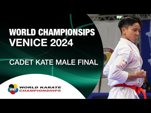 CADET KATA MALE FINAL | World Cadet, Junior & U21 Karate Championships | WKF