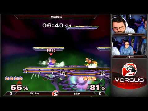 06/11/15 Versus Weekly Melee - AO| Frio (Ice Climbers) vs Bakon (Fox)