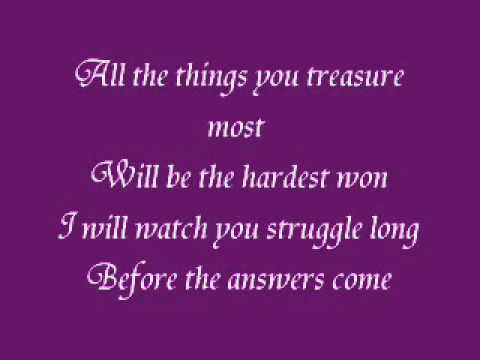 The One Who Knows - Dar Williams (with lyrics)