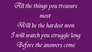 The One Who Knows - Dar Williams (with lyrics)