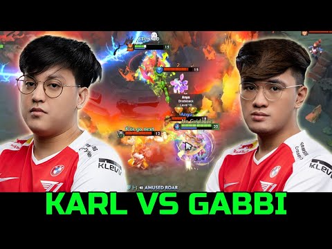GABBI VS KARL - BRISTLEBACK CARRY VS TEMPLAR DOTA 2