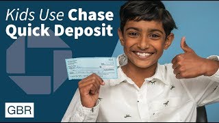 How to Use Chase Quick Deposit Explained By Kids | GBR