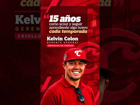 "15 años como scout y seguir aprendiendo.." | Kelvin Colon | Criollos de Caguas #lbprc #PuertoRico