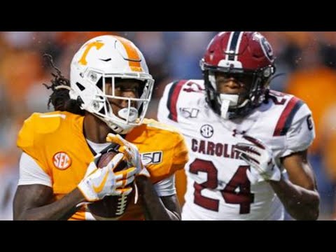 South Carolina vs Tennessee 2019 CFB Highlights