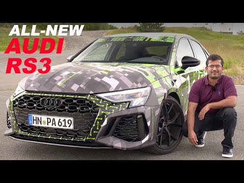 all-new 2022 Audi RS3 400 hp preview with AWD drifting!