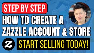 How to Create a Zazzle Account & Store | Step-by-Step Guide to Sell on Zazzle (Beginner Friendly)