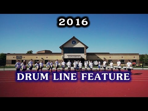 2016 Drum Line Feature • Hudson High School 