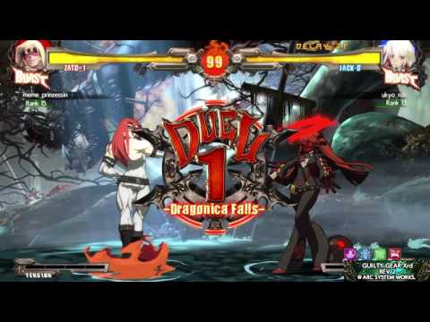 Guilty Gear Xrd REV 2 Jack-O vs Zato