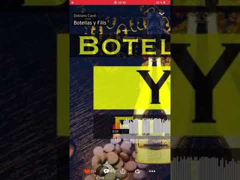 Debians Cardi - Botellas y Filis
