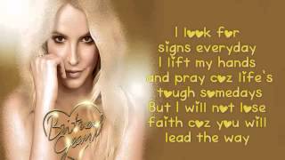 Britney Spears -- Brightest Morning Star (Lyrics On Screen) {Britney Jean}