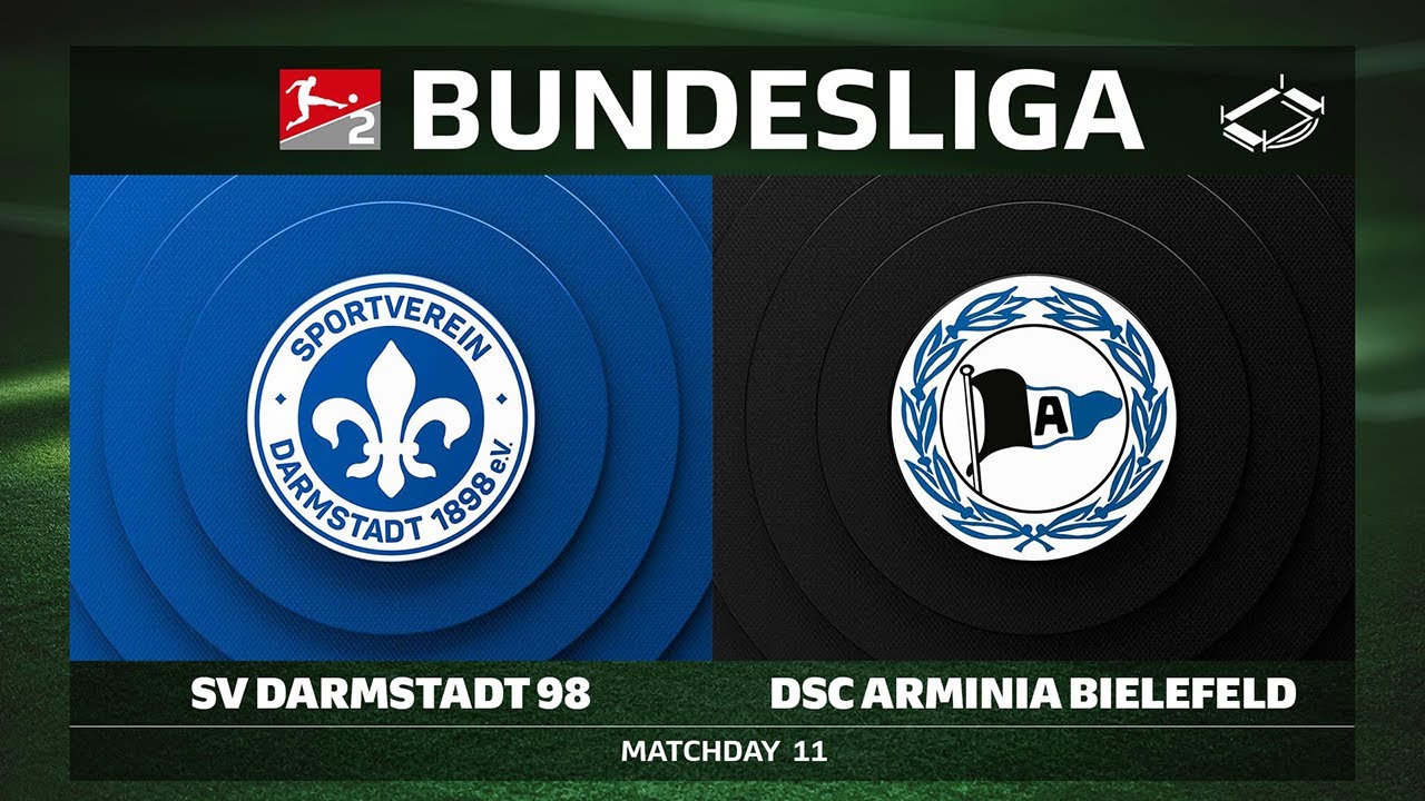 SV Darmstadt 98 vs. DSC Arminia Bielefeld | Matchday 11 - Bundesliga 2 2025/26
