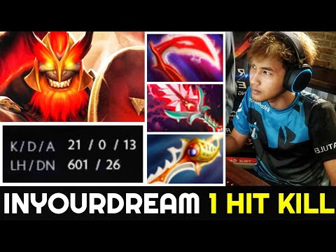 INYOURDREAM MARS - Unkillable Boss with Rapier Brutal God's Rebuke Damage One Hit Kill 7.26 Dota 2