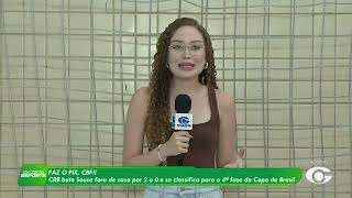 CRB vence Sousa-PB por 2 a 0 e avança na Copa do Brasil - 13/3/26