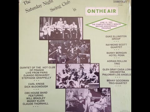 The Saturday Night Swing Club Is On The Air - Volume I - recorded from vinyl