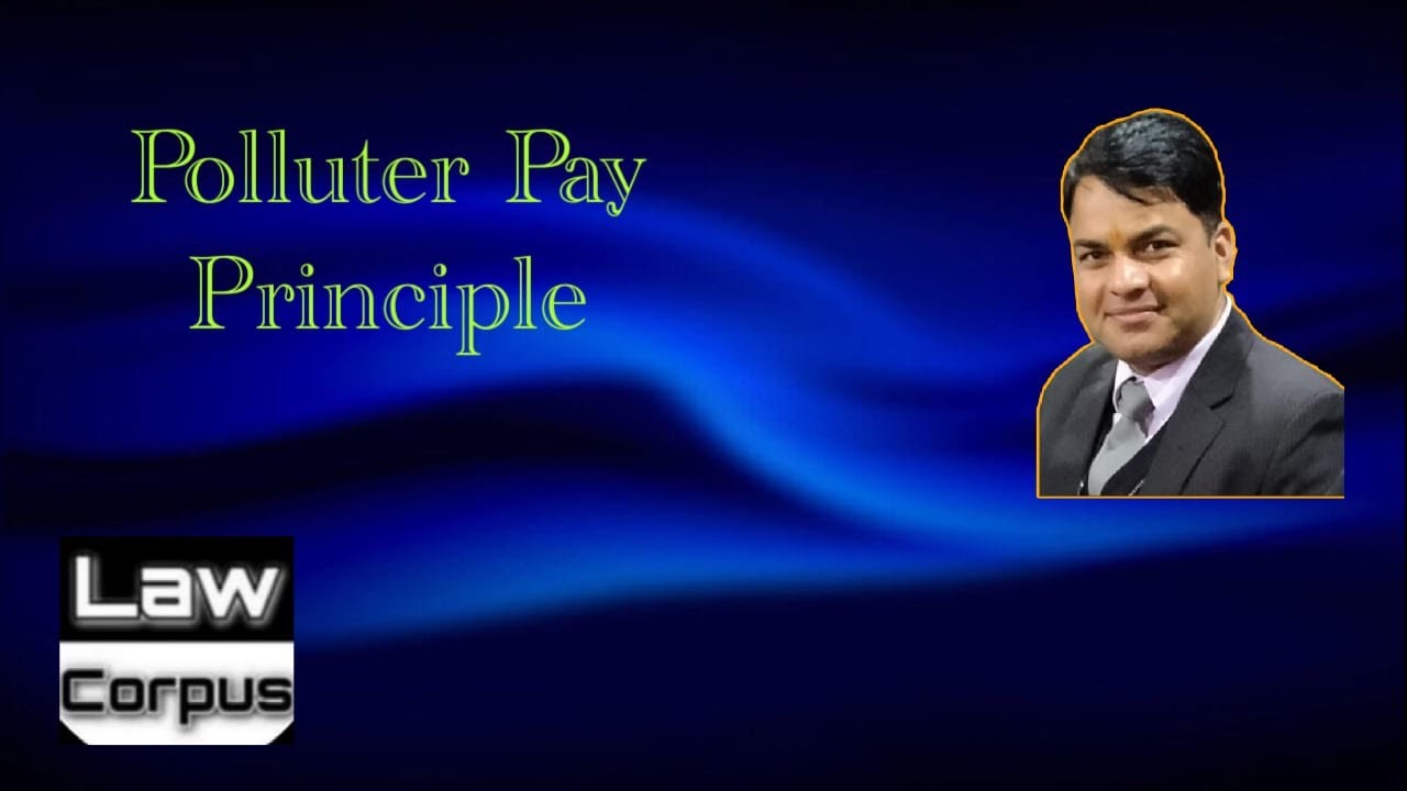 Lecture 1: Polluter Pay Principle