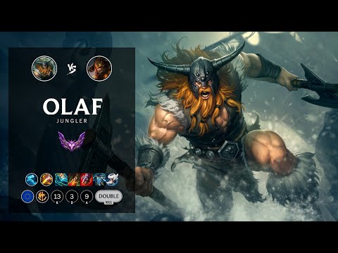 Olaf Jungle vs Jarvan IV - EUW Master Patch 12.19
