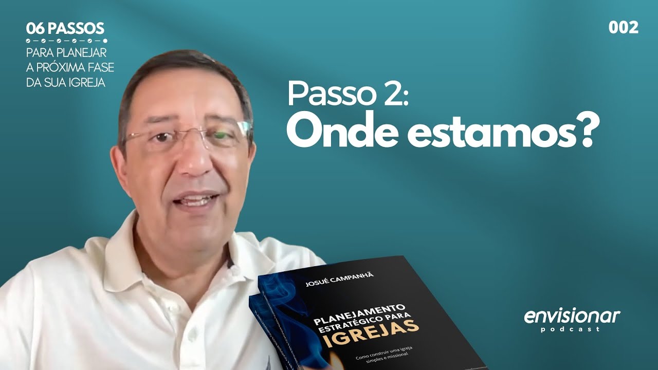 Ep. 02 - Série: 6 passos para planejar a próxima fase da Igreja. Passo 2: Onde estamos?