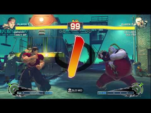 SSF4 - Daigo Umehara (Ryu) VS. SAULABIS (Rufus)