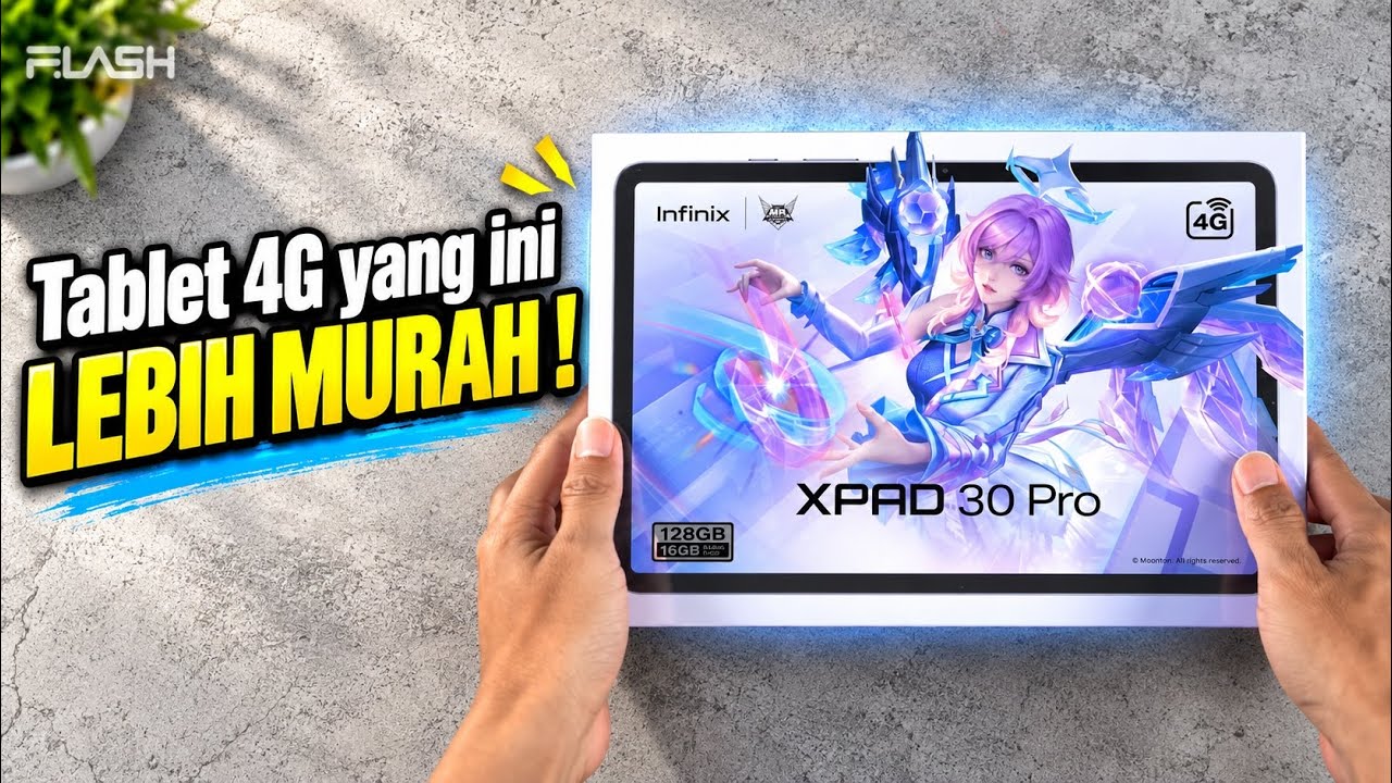 Tablet Gaming 4G yang bikin kaget! Infinix XPAD 30 Pro