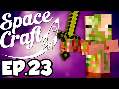 SpaceCraft: Minecraft Modded Survival Ep.23 - PIGMAN AMBUSH! (Minecraft Mods)