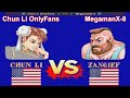 Street Fighter II': Hyper Fighting - Chun Li OnlyFans vs MegamanX-8 FT5