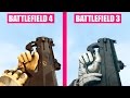 Battlefield 4 Guns Reload Animations vs Battlefield 3