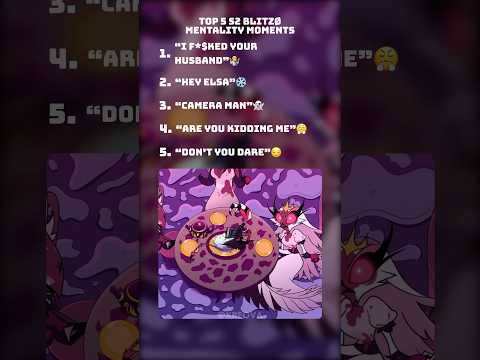 Top 5 Season Two Blitzø Mentality #shorts #helluvaboss #blitzo #edit #top5 #moments