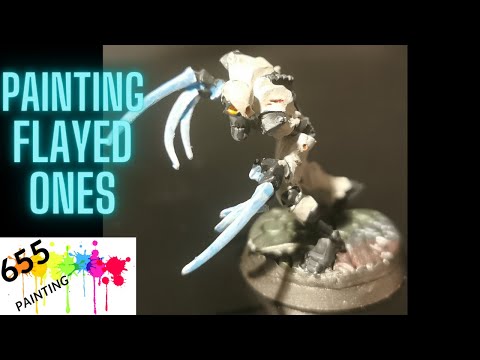 How to Paint: Flayed Skin on Necron Flayed Ones
